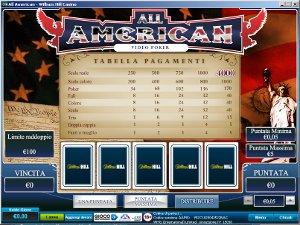 il videopoker di William Hill il videopoker di William Hill